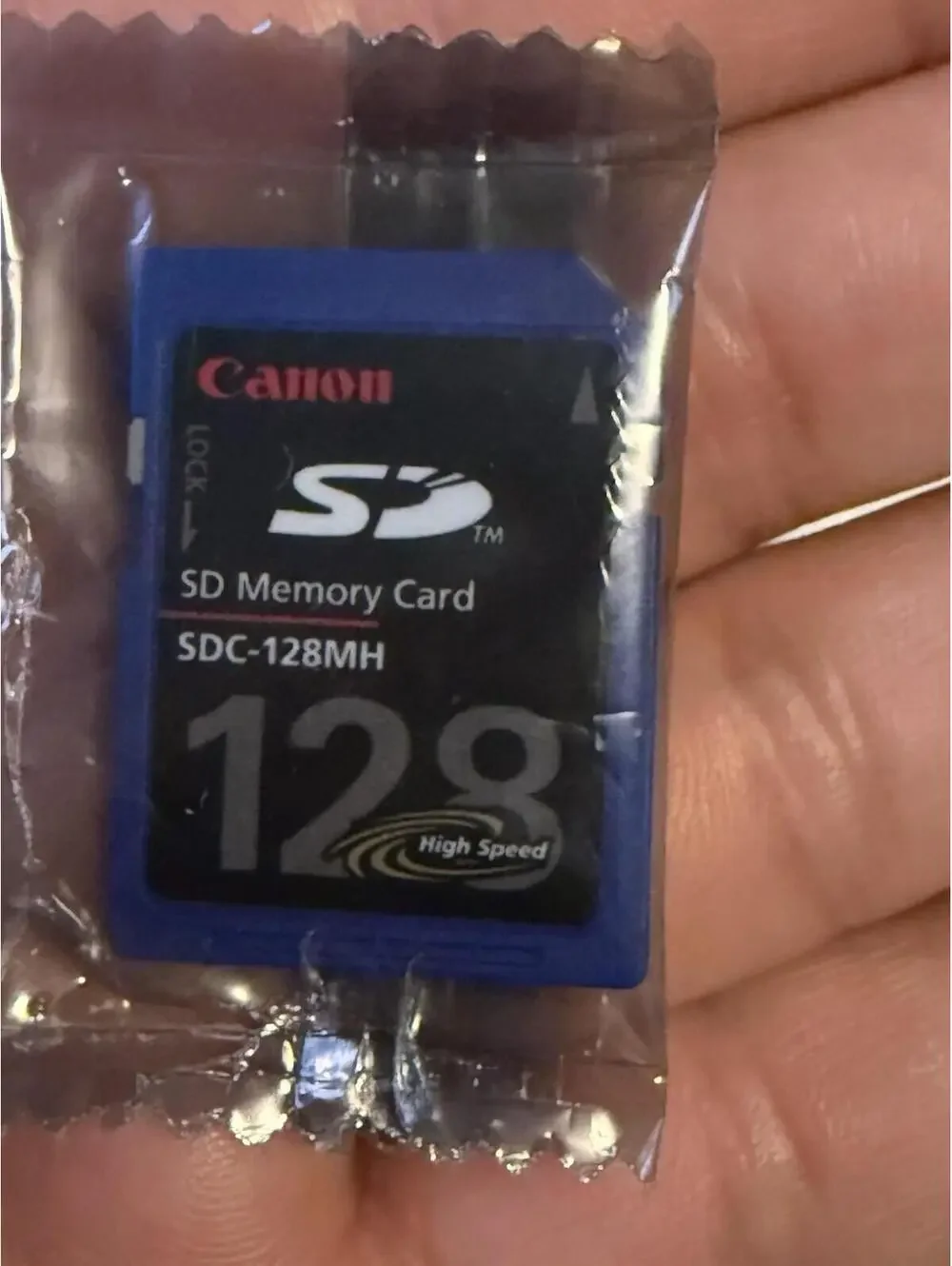 Canon SD 128MB Memory Card Secure Digital Phone/Camera/Camcorder/PDA SDC-128MH